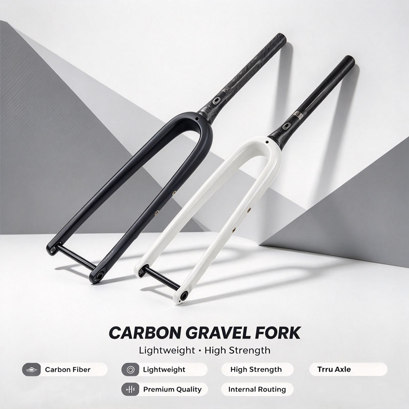 Carbon Fork Gravel Disc Brake - 700C UD Full Carbon Gravel Fork,