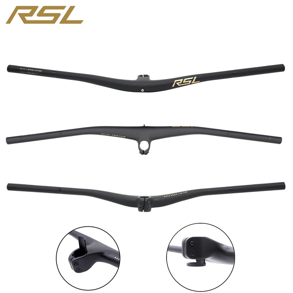 Integrated Carbon Handlebar Stem Gravel - RSL Carbon Integrated MTB Handlebar Stem