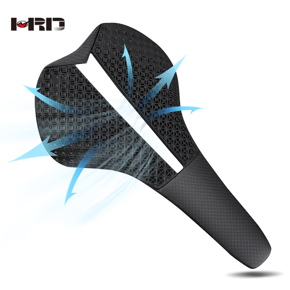 Carbon Saddle 3D Printed Honeycomb - Super Light 3D Honeycomb Printed Bike