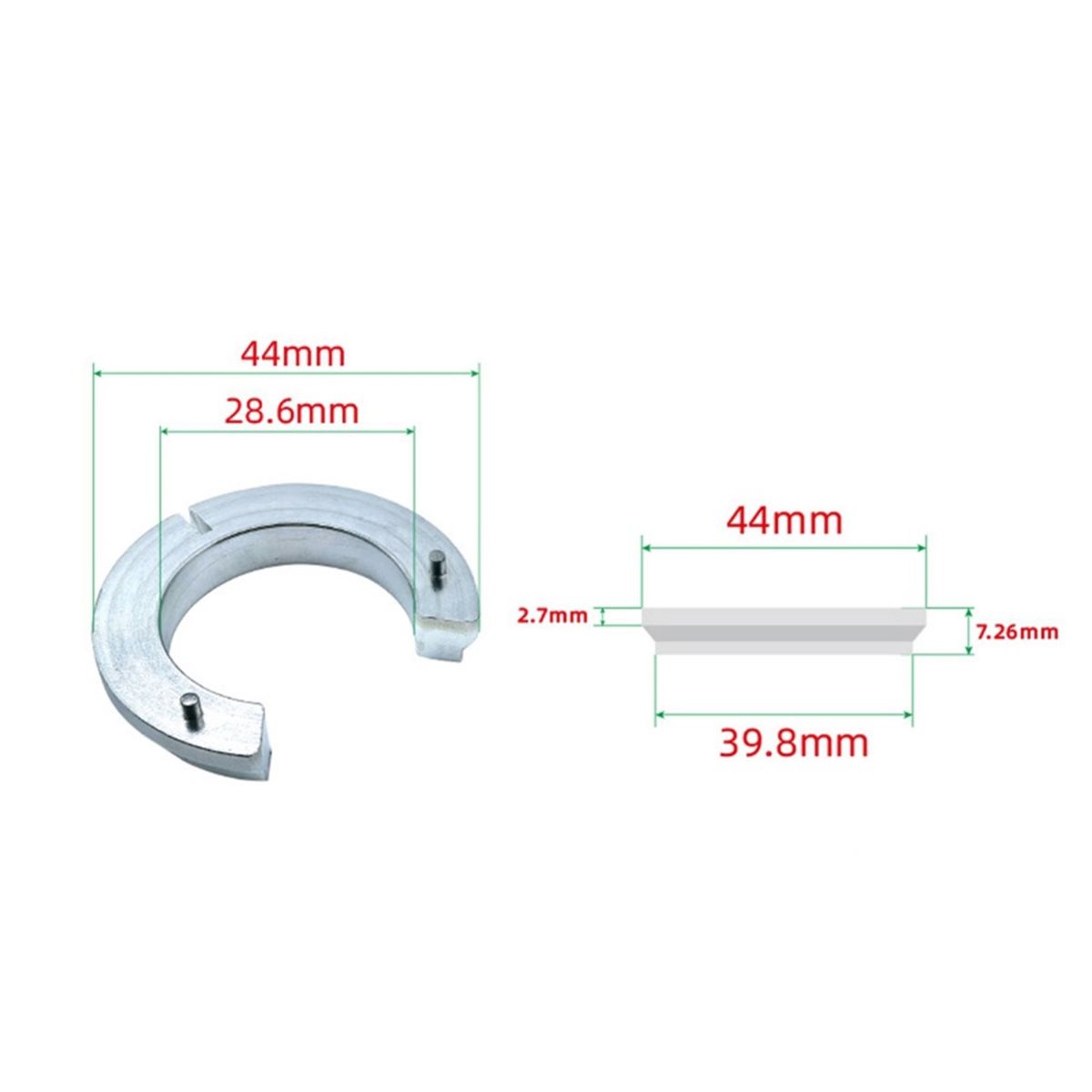 Internal Cable Routing Headset Kit - X08A Internal Cable Routing Headset Adapter