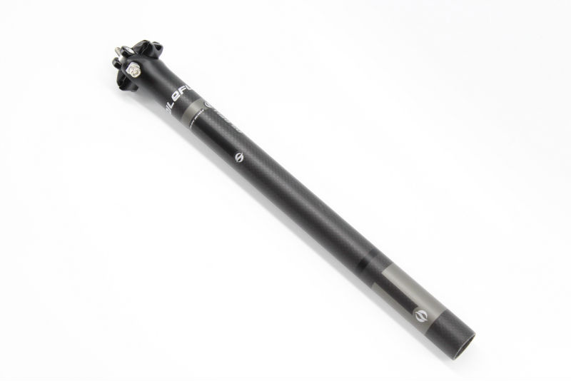 Carbon Seatpost 27.2 31.6 Offset - New gray QILEFU Mountain&Road bike alloy+carbon