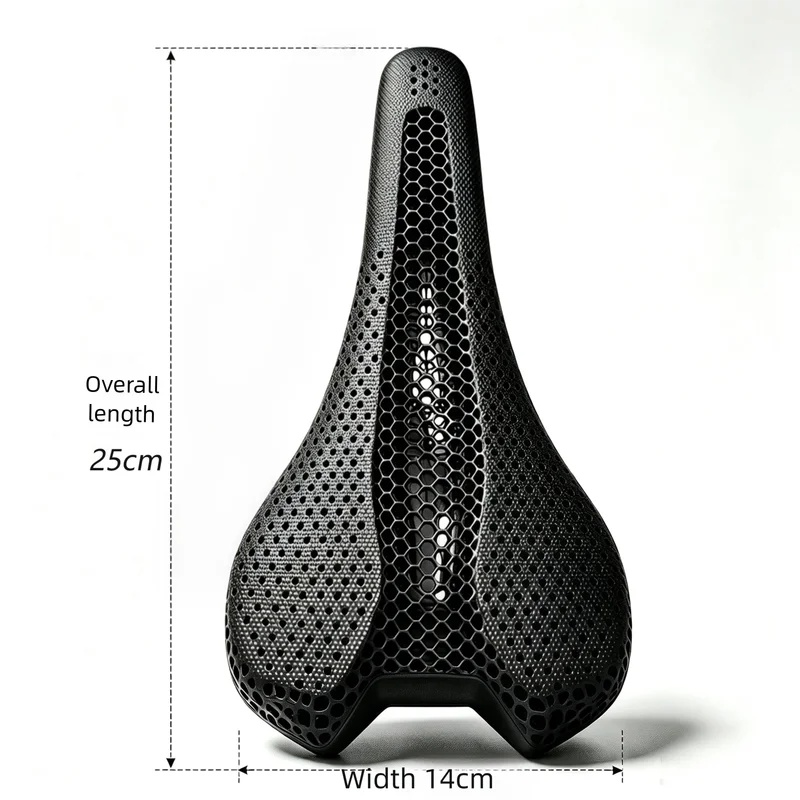3D printed breathable bike sad - đánh giá và giá Carbon Saddle 3D Printed Honeycomb