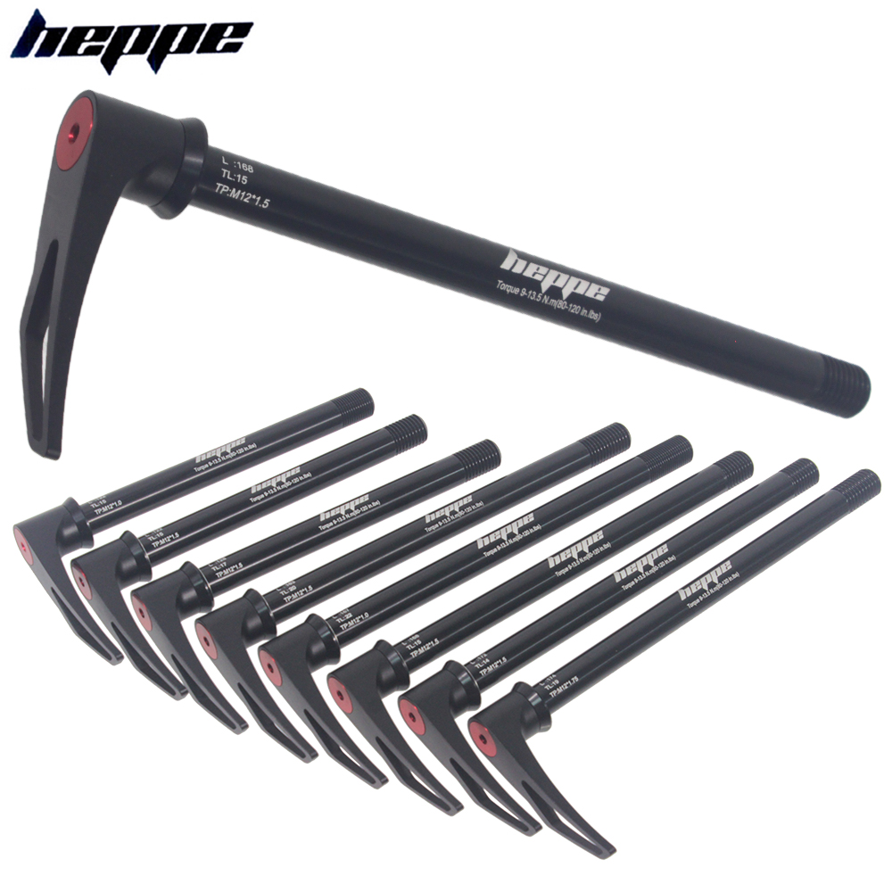 HEPPE MTB Road Bike Thru Axle  - đánh giá và giá Bike Thru Axle Lever 12X142