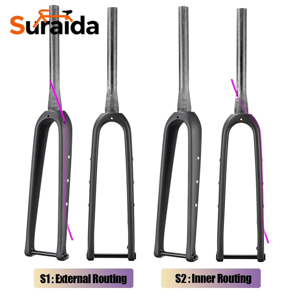Suraida T800 Carbon Fiber Grav - đánh giá và giá Carbon Fork Gravel Disc Brake