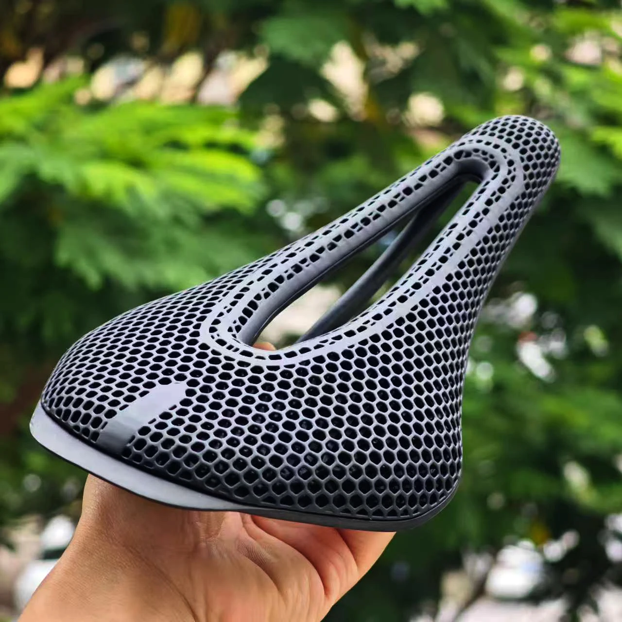 GOLDIX 3D Printed Carbon Bicyc - đánh giá và giá Carbon Saddle 3D Printed Honeycomb