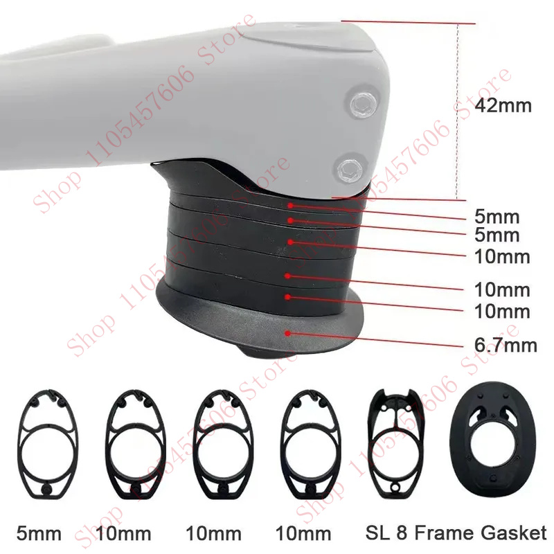 Headset Cone Spacer Kit FOR Sp - đánh giá và giá Internal Cable Routing Headset Kit