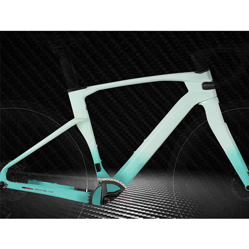 Xe đạp địa hình không khung Tw - đánh giá và giá Carbon Gravel Frame Disc Brake 700C