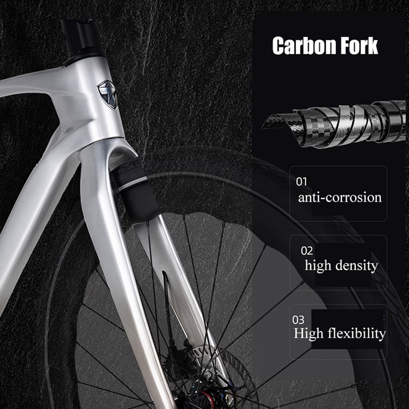 Xe đạp địa hình không khung Tw - đánh giá và giá Carbon Gravel Frame Disc Brake 700C