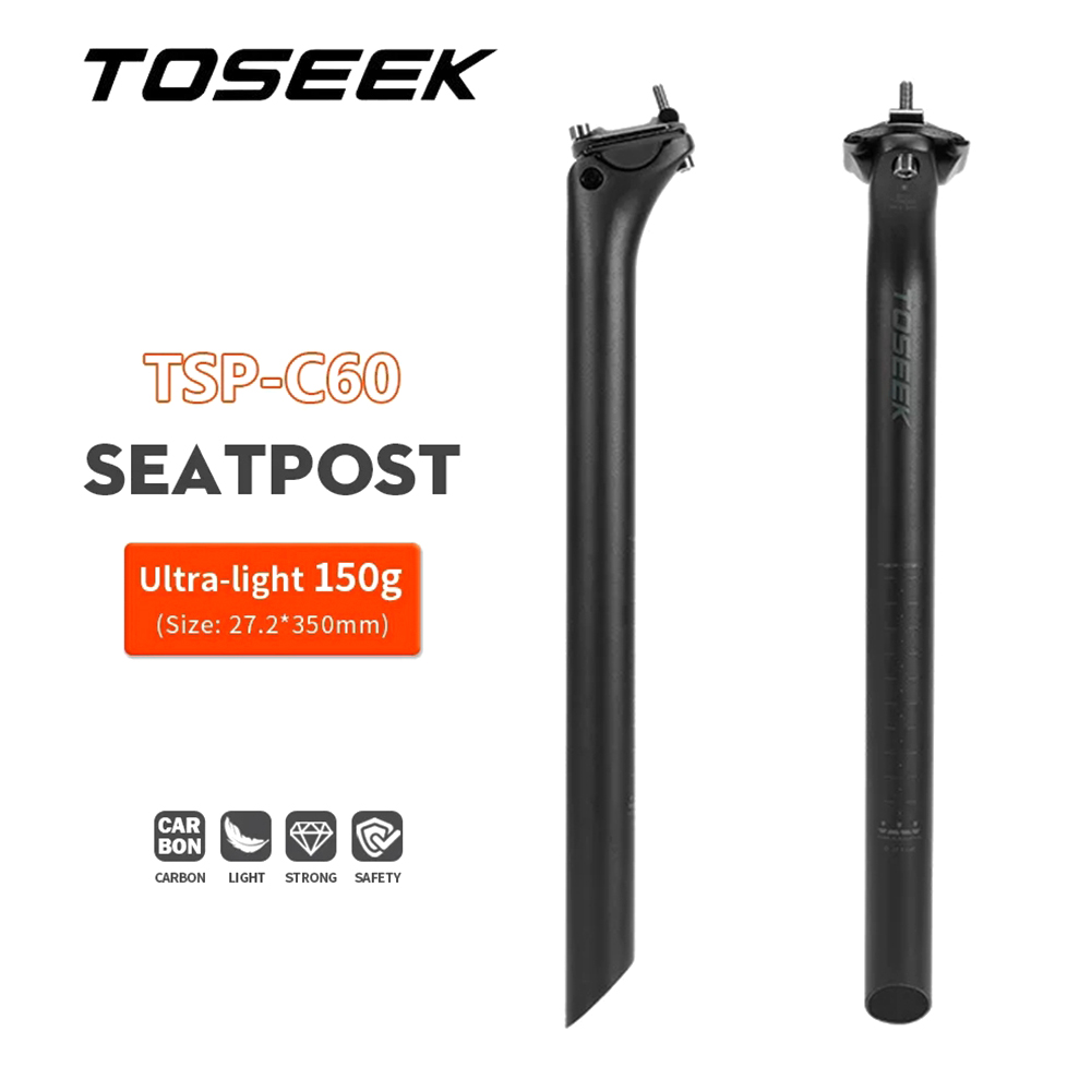 TOSEEK T800 Carbon Seatpost Of - đánh giá và giá Carbon Seatpost 27.2 31.6 Offset