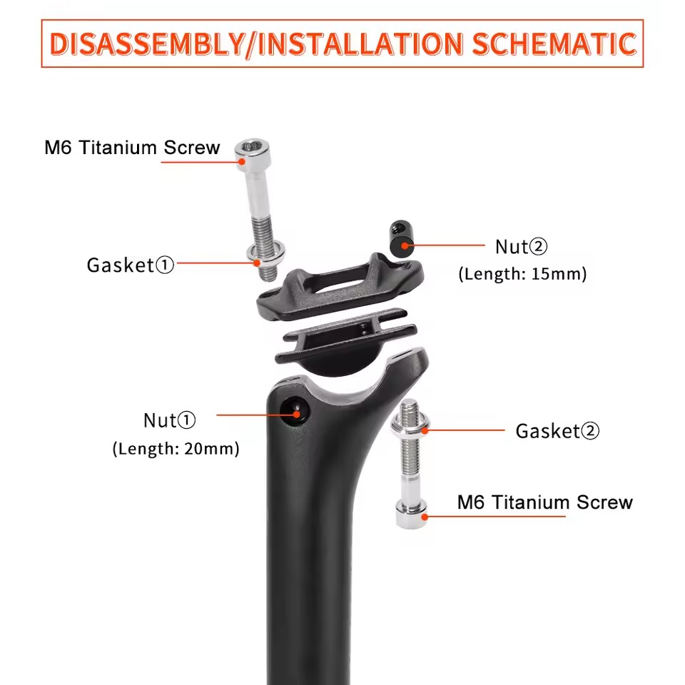 TOSEEK T800 Carbon Seatpost Of - đánh giá và giá Carbon Seatpost 27.2 31.6 Offset