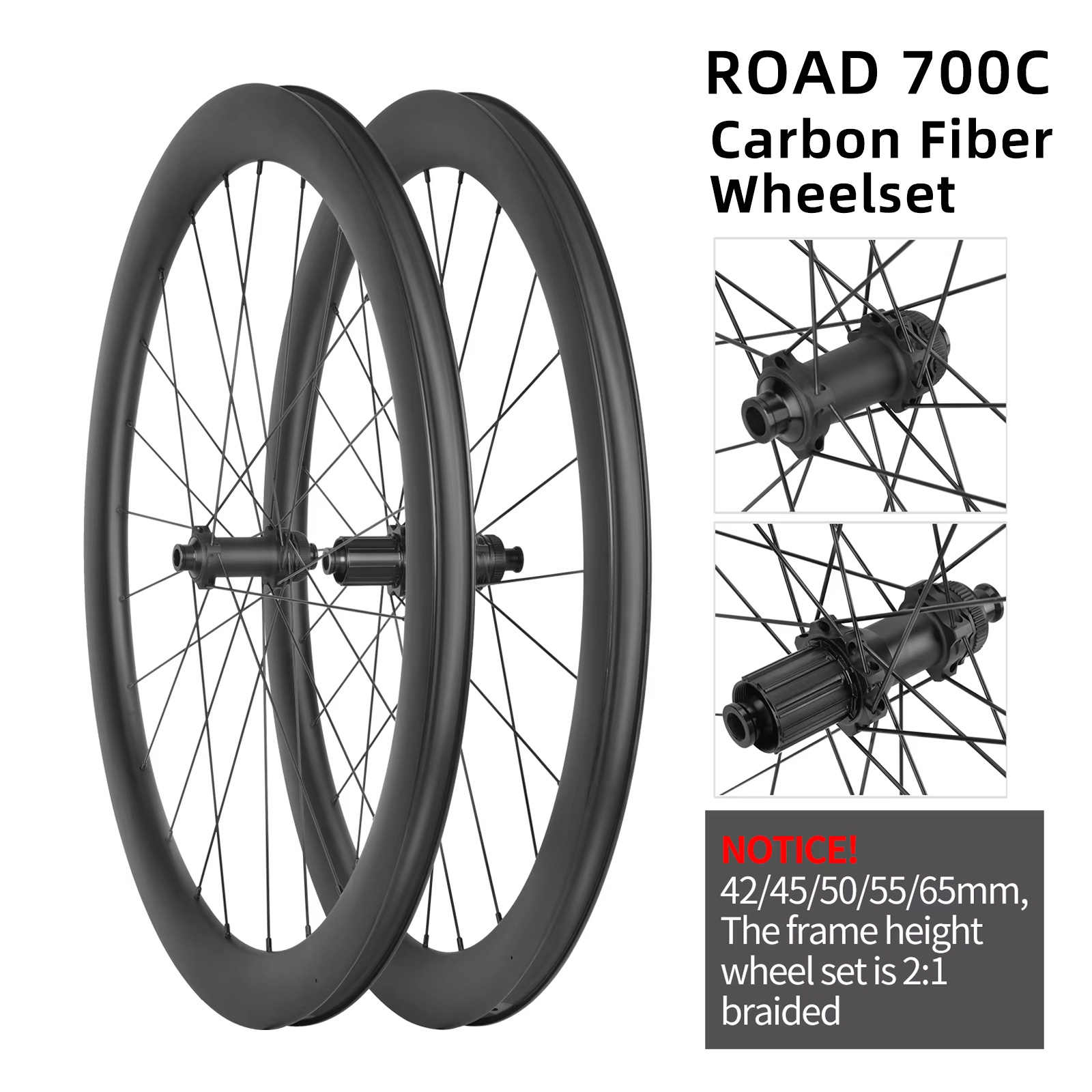 Bộ vành xe đạp đường trường là - đánh giá và giá Gravel Bike Wheelset Carbon 700C