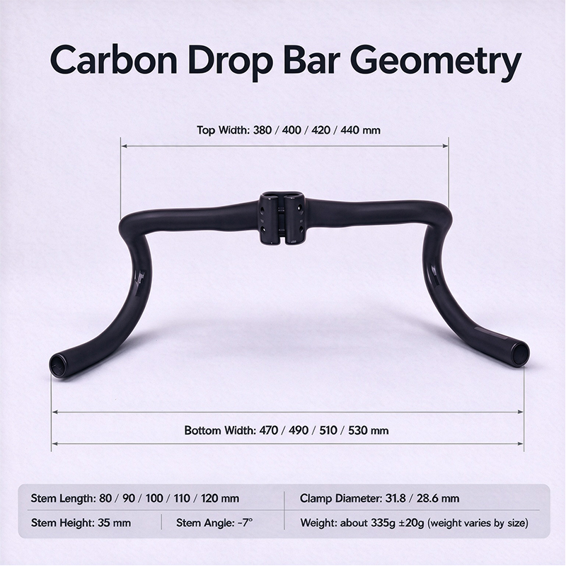 Carbon Fiber Integrated Gravel - đánh giá và giá Integrated Carbon Handlebar Stem Gravel