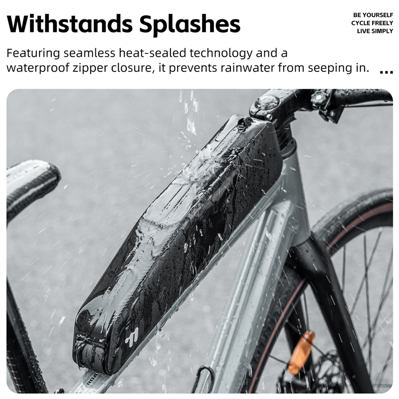 WEST BIKING Bicycle Extra-Long - đánh giá và giá Gravel Bike Frame Bag Bikepacking