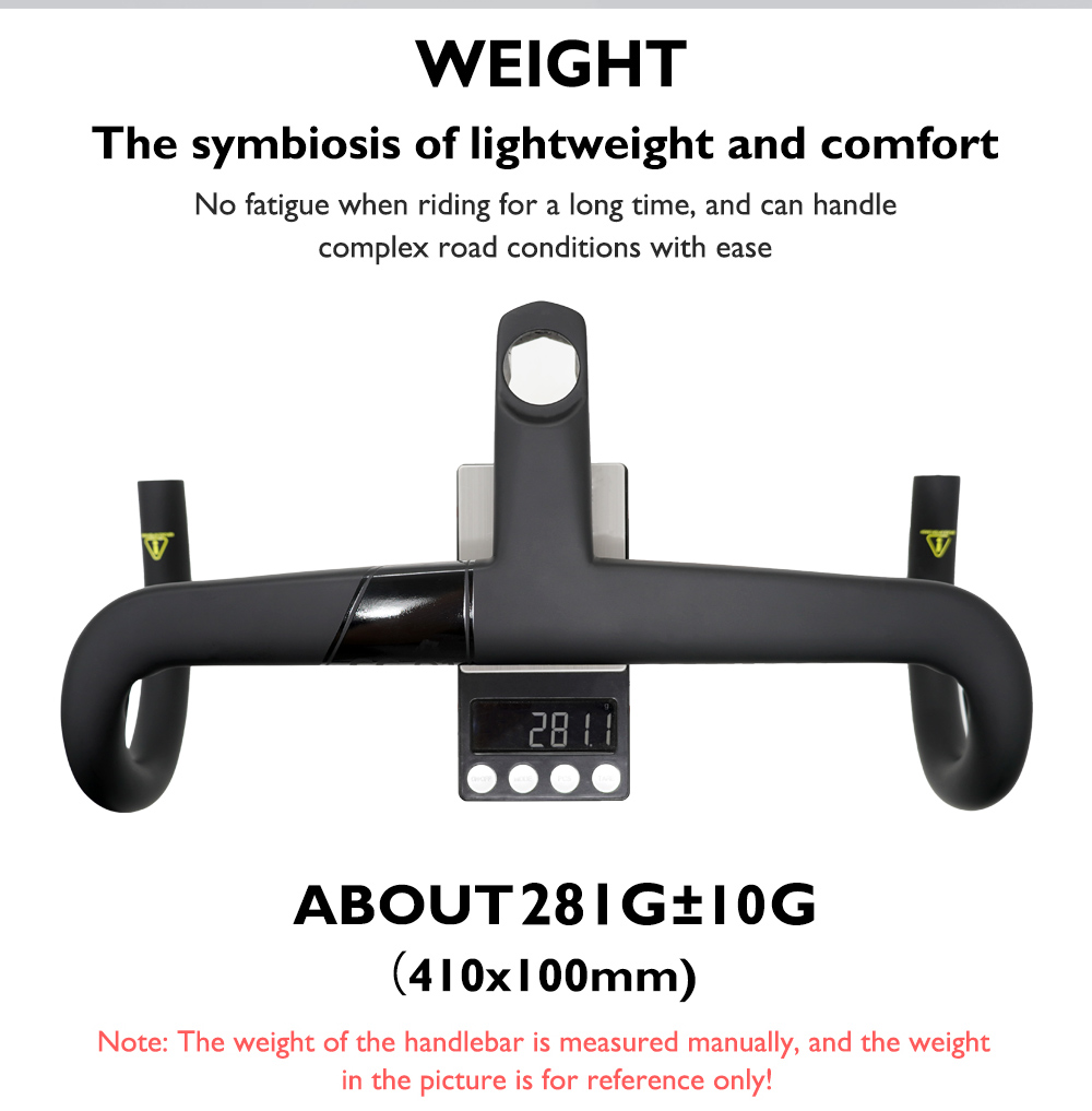 CC.01 YICHORD Full Carbon Road - đánh giá và giá Integrated Carbon Handlebar Stem Gravel