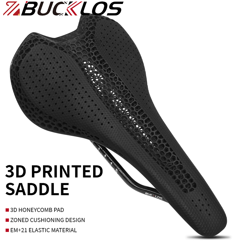 BUCKLOS Full Carbon Bike Saddl - đánh giá và giá Carbon Saddle 3D Printed Honeycomb