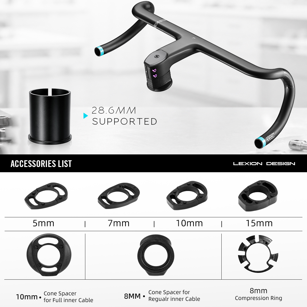 LEXON Premium Carbon Gravel Ha - đánh giá và giá Integrated Carbon Handlebar Stem Gravel