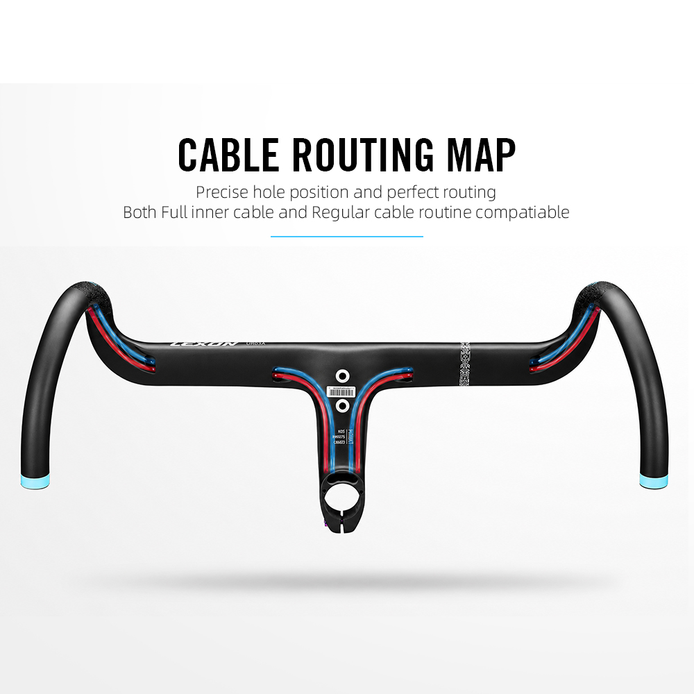 LEXON Premium Carbon Gravel Ha - đánh giá và giá Integrated Carbon Handlebar Stem Gravel