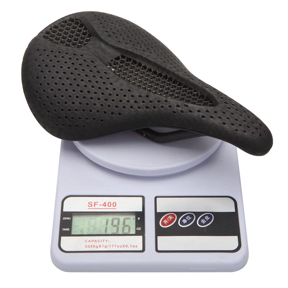 Xe Đạp 3D In Hình Carbon Yên X - đánh giá và giá Carbon Saddle 3D Printed Honeycomb