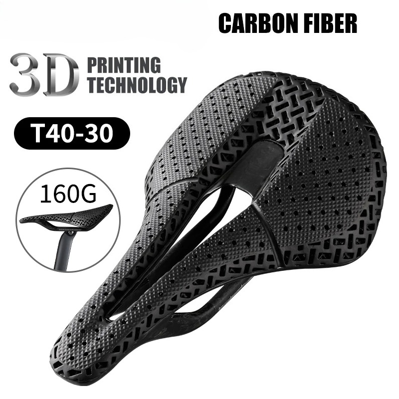 3D Printed Bicycle Saddle Full - đánh giá và giá Carbon Saddle 3D Printed Honeycomb