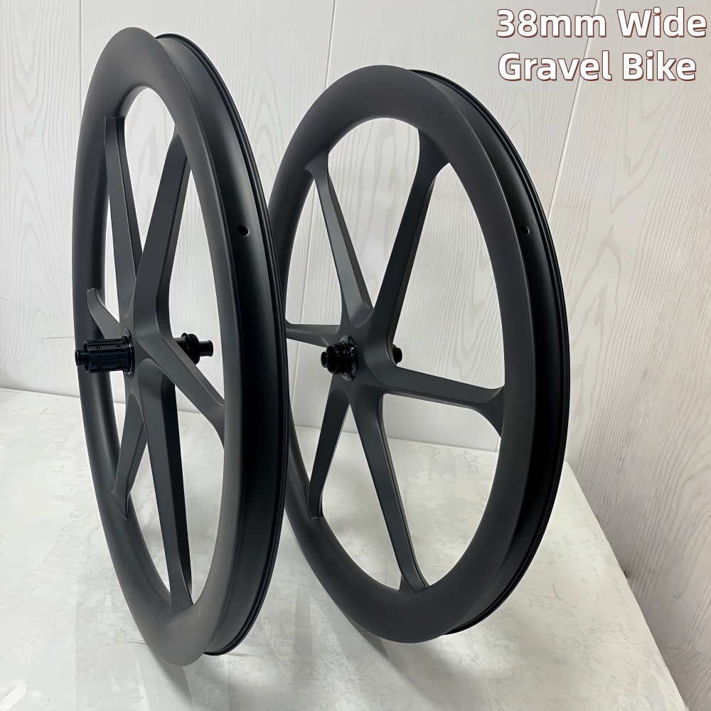 Gravel Bike 6 Spokes T800 Carb - đánh giá và giá Gravel Bike Wheelset Carbon 700C