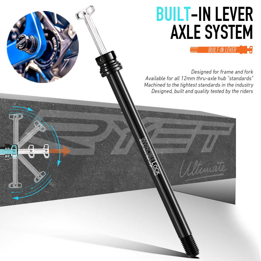 RYET MTB Built-In Lever Road B - đánh giá và giá Bike Thru Axle Lever 12X142
