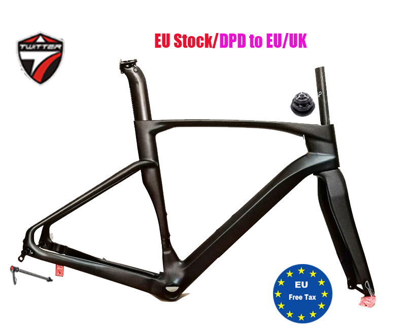 Carbon Khung Xe Đạp Dĩa Twitte - đánh giá và giá Carbon Fiber Road Bike Frame Aero