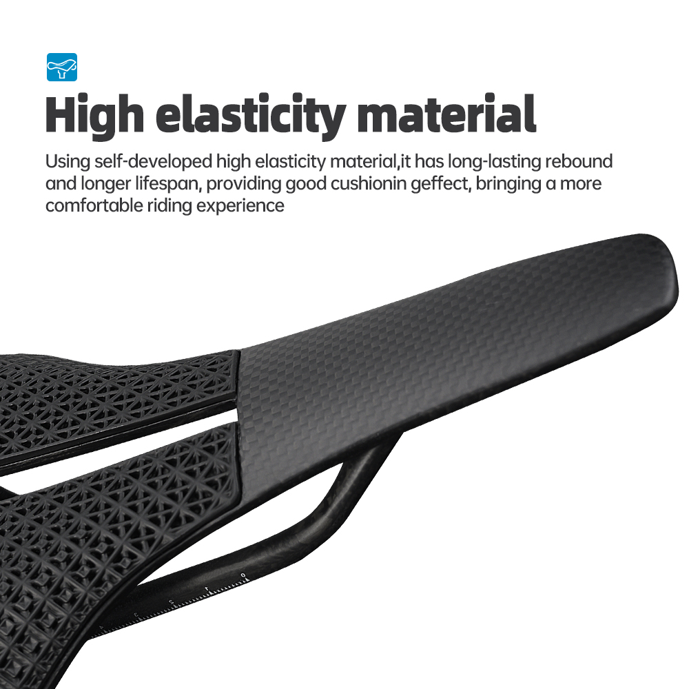 Super Light 3D Honeycomb Print - đánh giá và giá Carbon Saddle 3D Printed Honeycomb