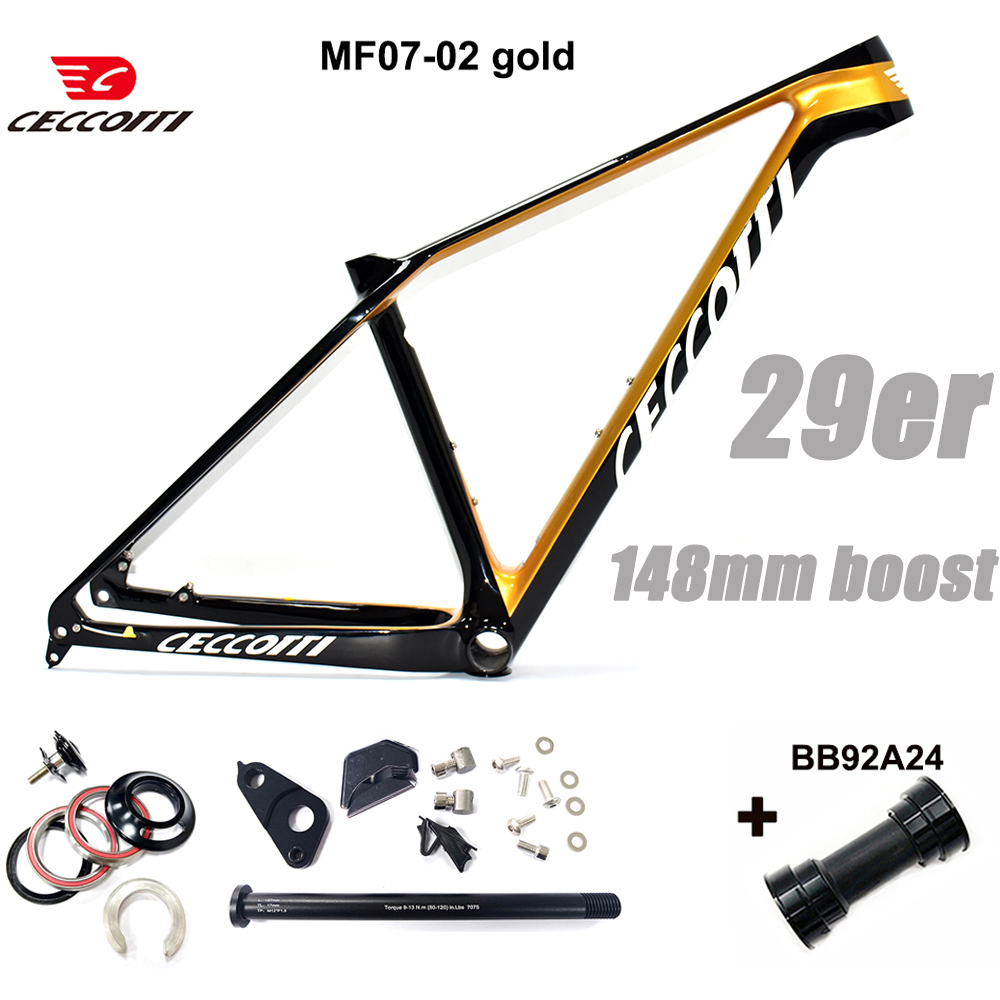 XC Hardtial 29er MTB Full Hidd - đánh giá và giá Carbon Mountain Bike Frame 29Er Boost