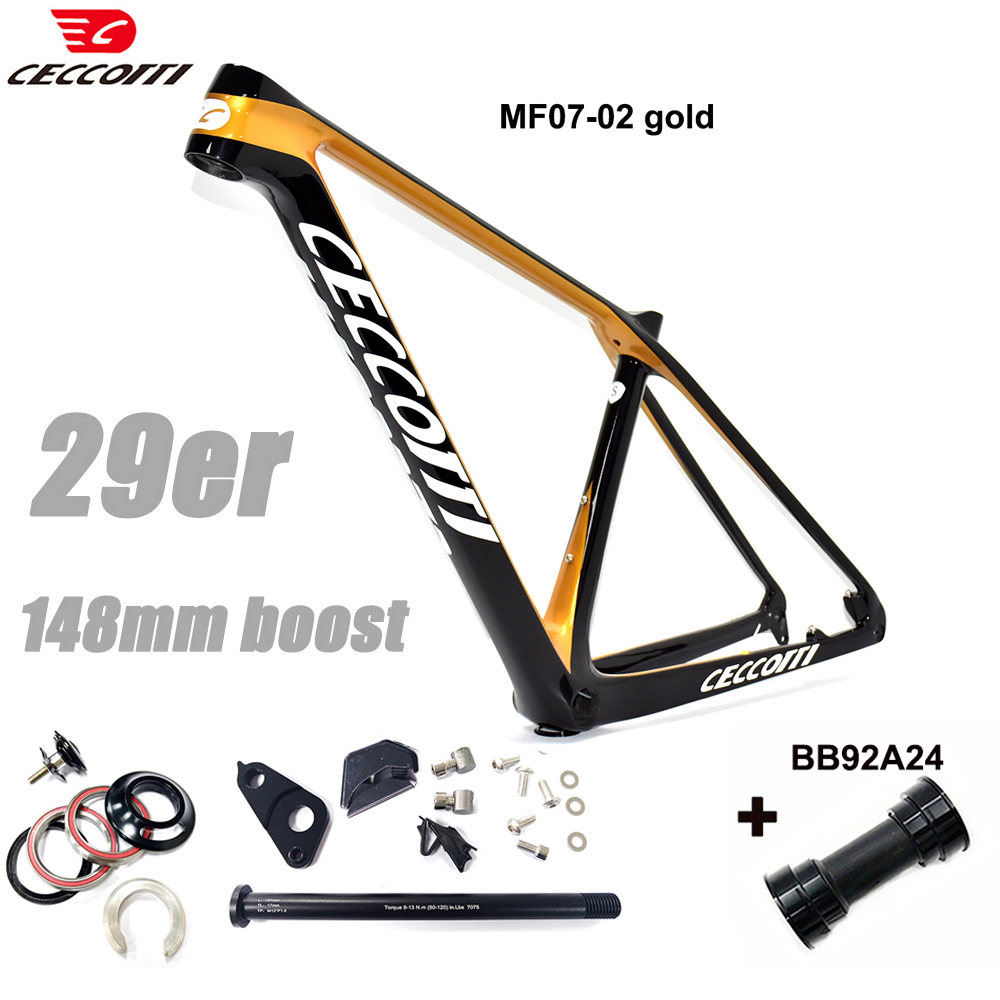 XC Hardtial 29er MTB Full Hidd - đánh giá và giá Carbon Mountain Bike Frame 29Er Boost