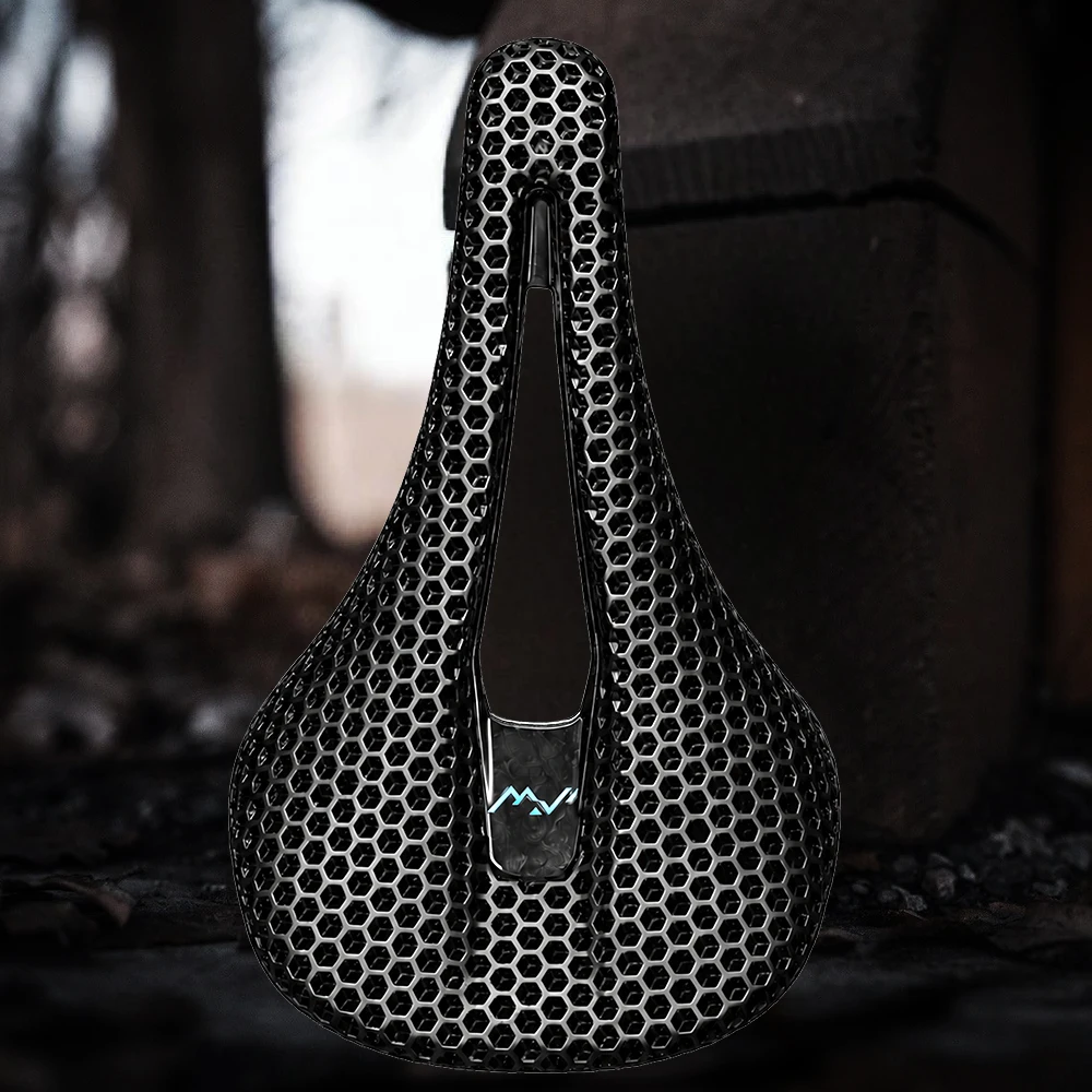 RYET 3D Printed Carbon Saddle  - đánh giá và giá Carbon Saddle 3D Printed Honeycomb