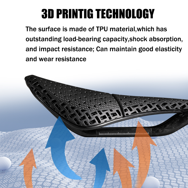 RACEWORK 3D Printed Bicycle Sa - đánh giá và giá Carbon Saddle 3D Printed Honeycomb