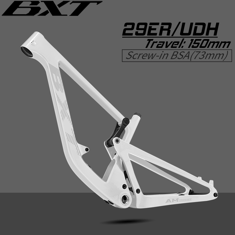 BXT-117 Carbon Suspension Bicy - đánh giá và giá Carbon Mountain Bike Frame 29Er Boost