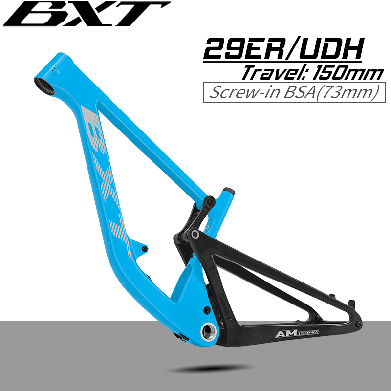 BXT-117 Carbon Suspension Bicy - đánh giá và giá Carbon Mountain Bike Frame 29Er Boost
