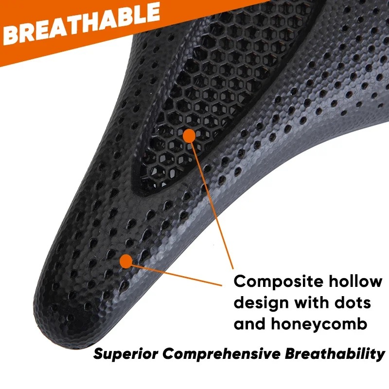BUCKLOS 3D Printed Saddle Road - đánh giá và giá Carbon Saddle 3D Printed Honeycomb