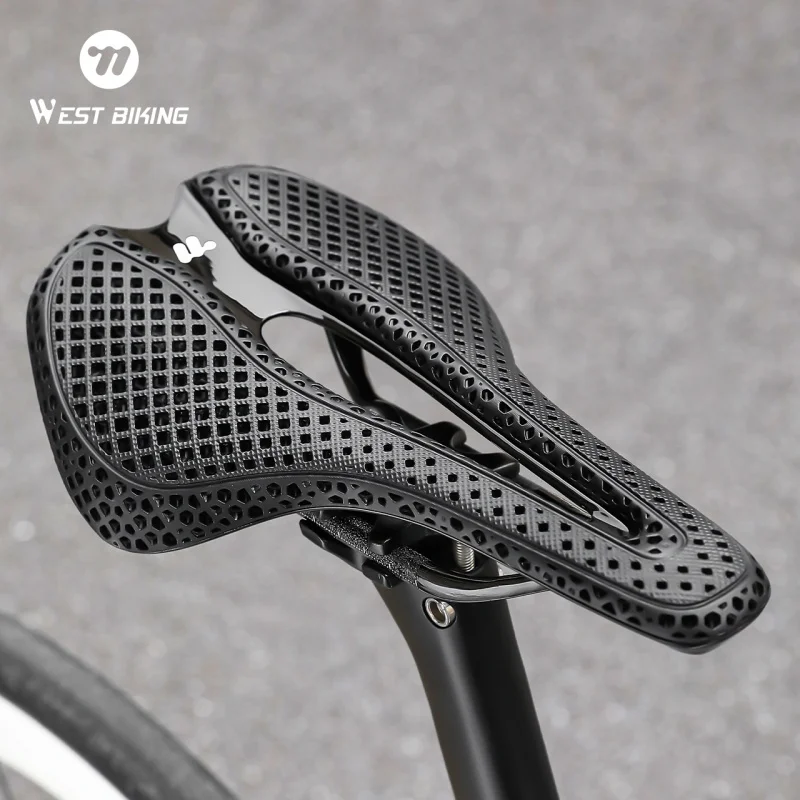 WEST BIKING 3D Printed Road Bi - đánh giá và giá Carbon Saddle 3D Printed Honeycomb