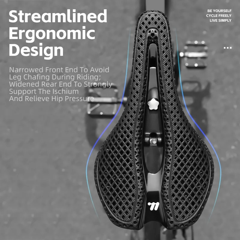 WEST BIKING 3D Printed Road Bi - đánh giá và giá Carbon Saddle 3D Printed Honeycomb