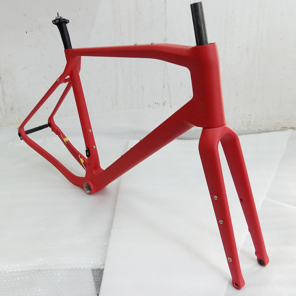 Carbon Gravel Bicycle Frame, R - đánh giá và giá Carbon Gravel Frame Disc Brake 700C