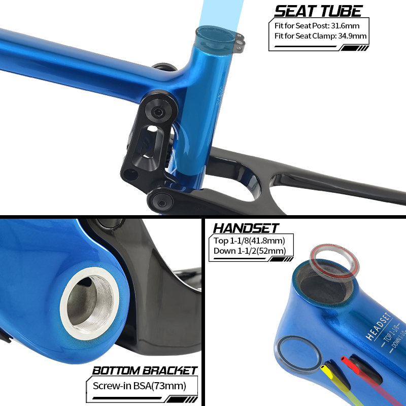 BXT 29er T1000 Carbon Fiber Fu - đánh giá và giá Carbon Mountain Bike Frame 29Er Boost