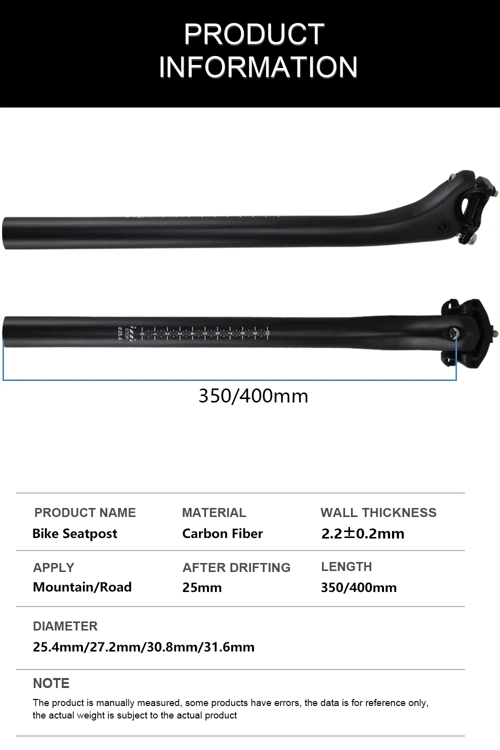 RXL SL MTB Carbon Seat Post 25 - đánh giá và giá Carbon Seatpost 27.2 31.6 Offset