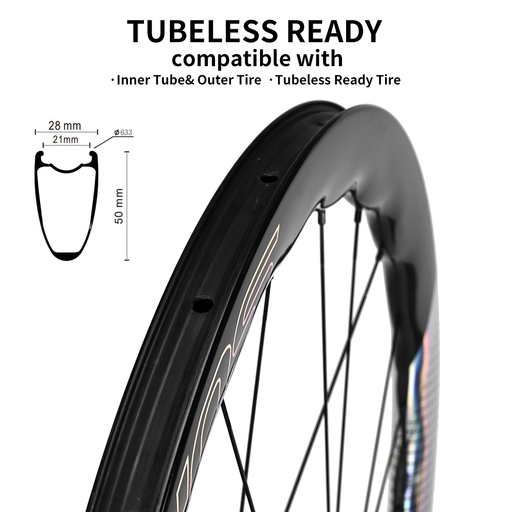 Bộ vành xe đạp đường trường SU - đánh giá và giá Gravel Bike Wheelset Carbon 700C