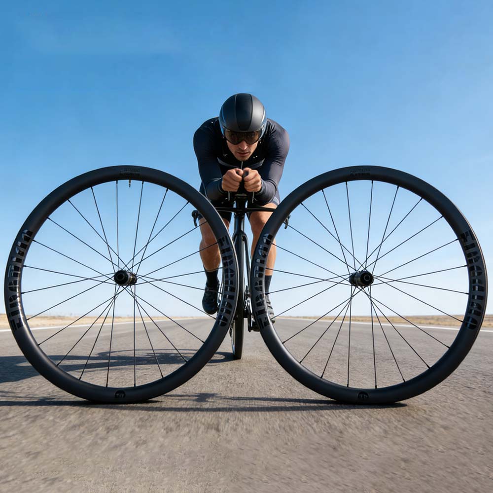 Bộ bánh xe đĩa phanh carbon 55 - đánh giá và giá Gravel Bike Wheelset Carbon 700C