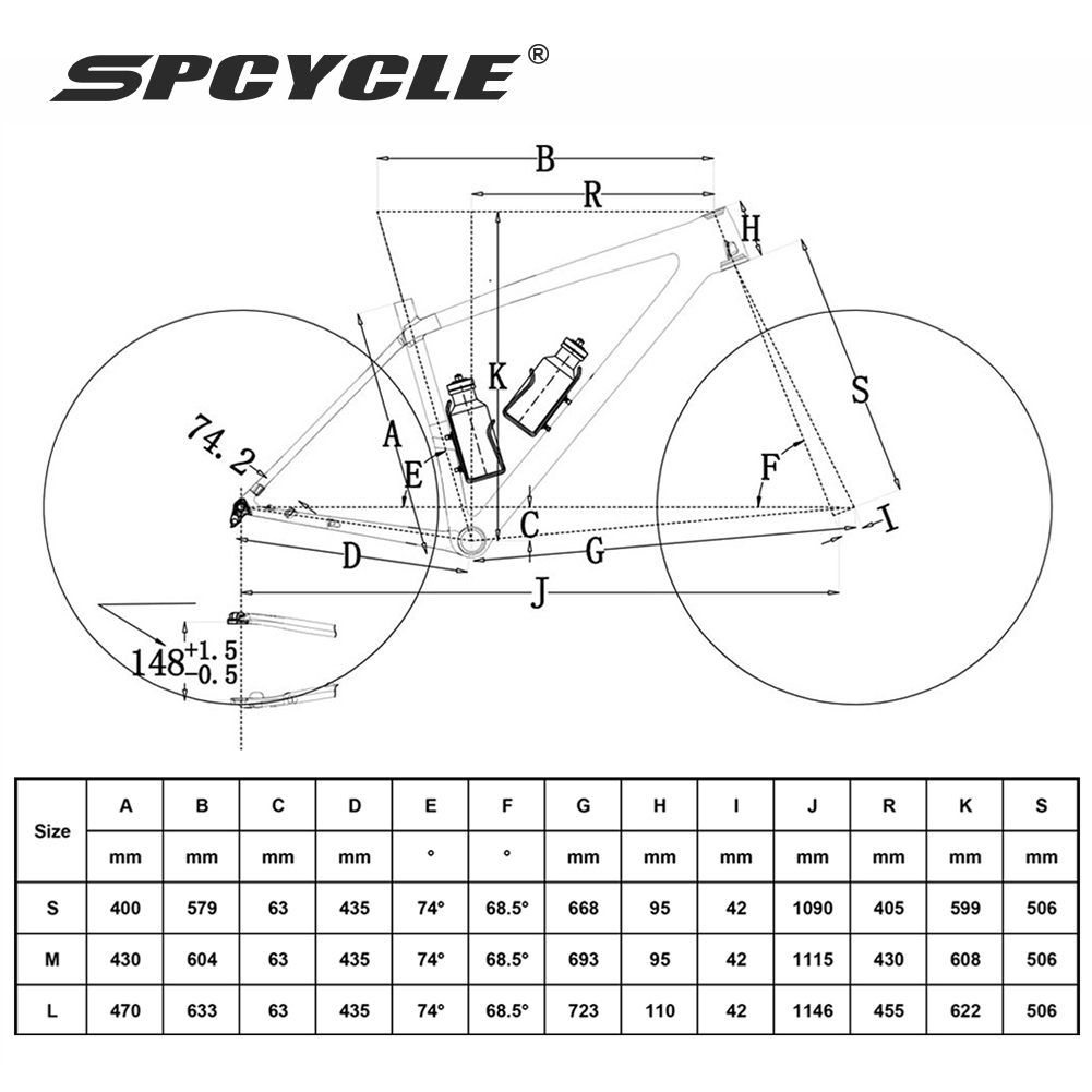 Spcycle 2026 Ner 29er Hardtail - đánh giá và giá Carbon Mountain Bike Frame 29Er Boost