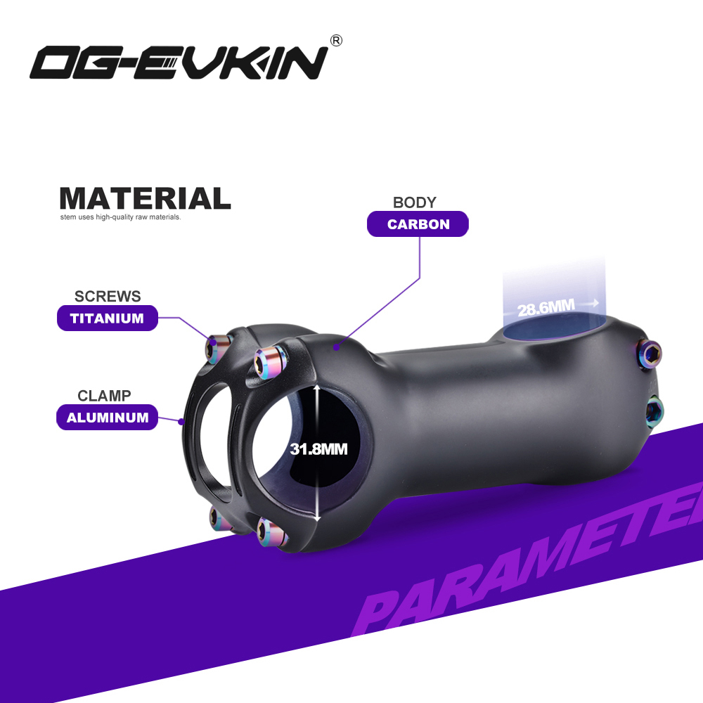 Pô tăng carbon OG-EVKIN BS-004 - đánh giá và giá Carbon Fiber Road Bike Frame Aero
