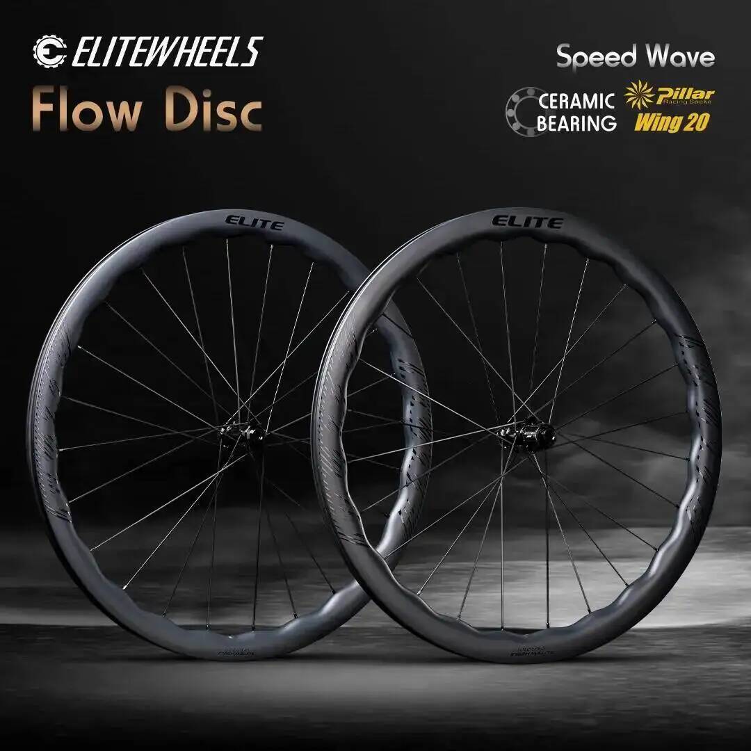 Bộ vành xe đạp ELITEWHEELS FLO - đánh giá và giá Gravel Bike Wheelset Carbon 700C