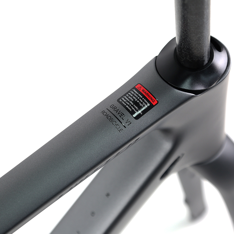 New Style Gravel V1 Bicycle Fr - đánh giá và giá Carbon Gravel Frame Disc Brake 700C