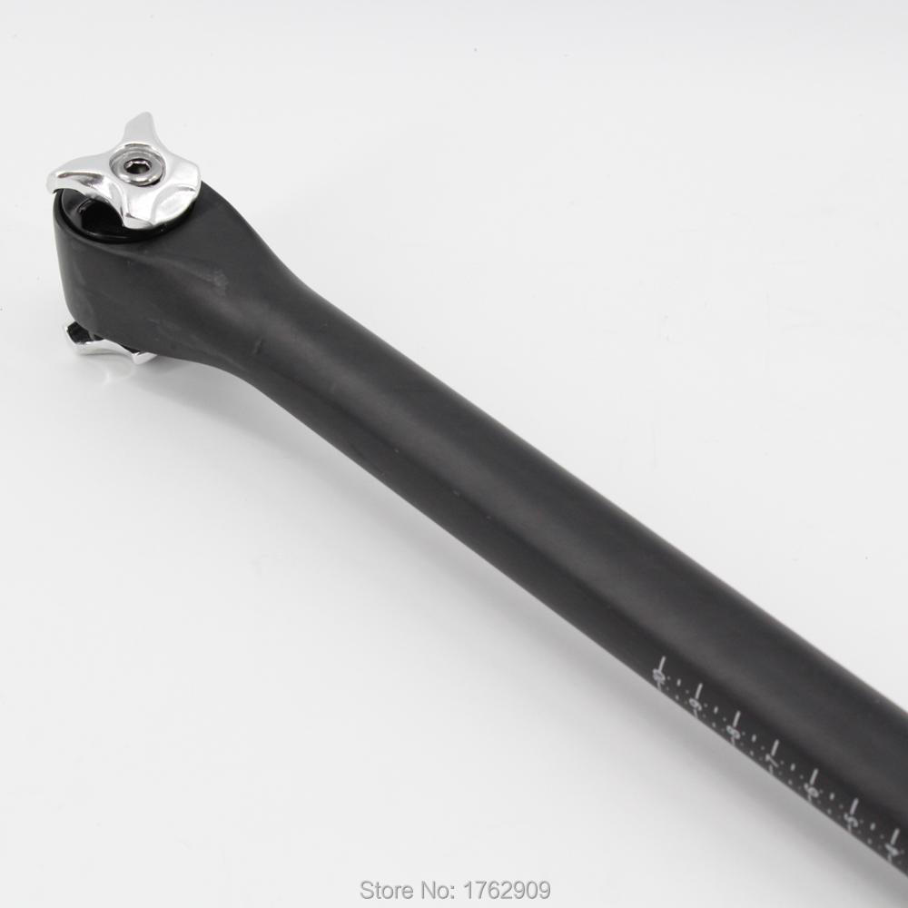 Mới 5Mm Bù Đắp Núi Xe Đạp Matt - đánh giá và giá Carbon Seatpost 27.2 31.6 Offset
